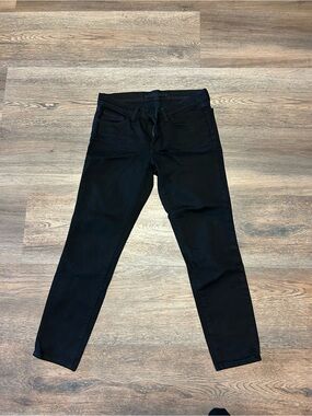 J Brand Black Ankle Cropped Jeans 27